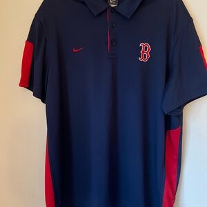 Nike Men’s Navy and Red Boston Red Sox Polo